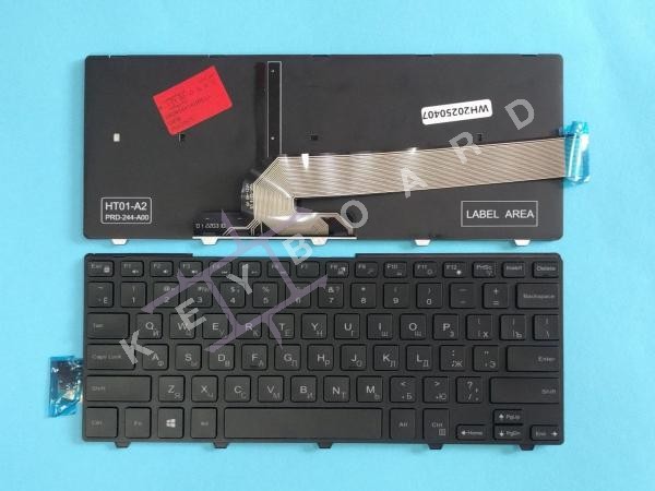 Клавіатура до ноутбука Dell Inspiron 14 3459